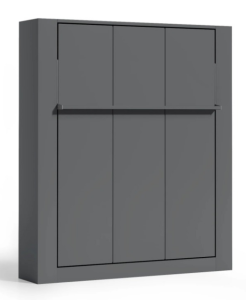 Kingsize bedkast 190x200 cm - Royal - Antraciet